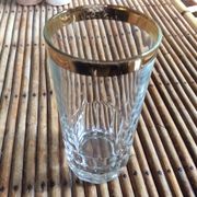 Series of 6 vintage glasses