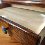 1940s Art Deco oak chest of drawers