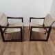 Pair of diana chairs, sweden, 70s
