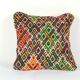 Vintage kilim cushion cover 30x30 cm
