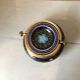 Ashtray burns incense in bronze enamelled floral decoration forget-me-not tones blue and black