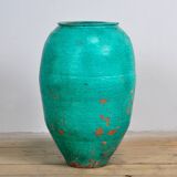 Turkish terracotta olive jar or garden urn