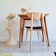 Chaise scandinave bois brut