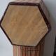 Cardboard nesting boxes and wooden strips