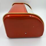 Vintage metal bread box