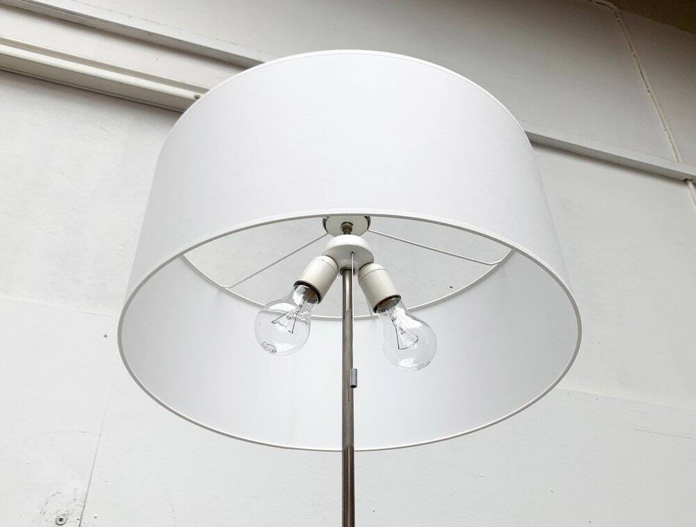 Mid-century German minimalist floor lamp by Kaiser Idell / Kaiser Leuchten, 1960s.