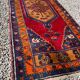 Long antique Persian carpet