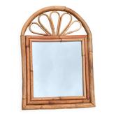 Miroir bambou & rotin
