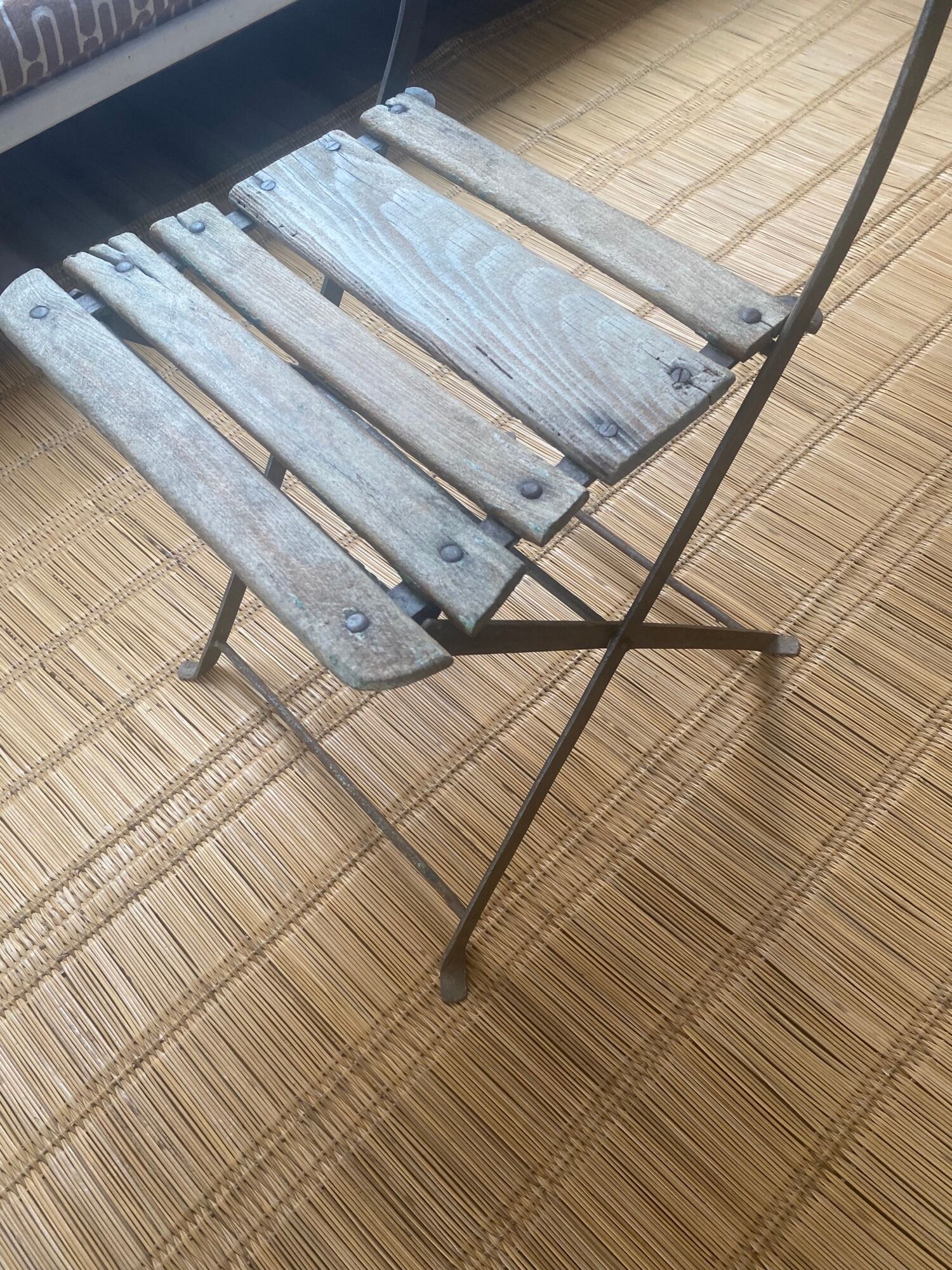 Antique garden chair