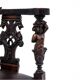 Antique corner armchair, Western Europe, circa 1900.