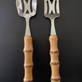 Bamboo serving cutlery