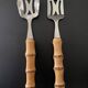 Bamboo serving cutlery