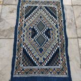 Tapis Bleu margoum qualité supérieure certifié