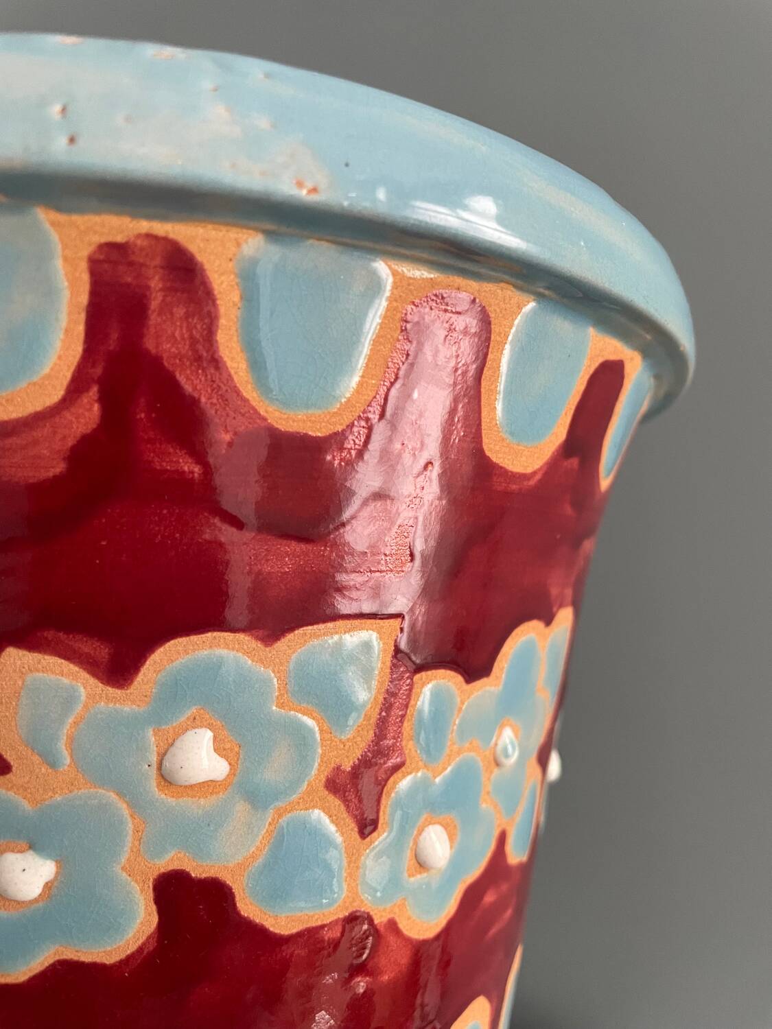 CAB Art Deco tulip vase