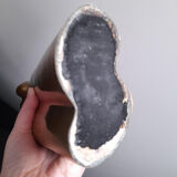 Brass statue stylized couple