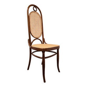Chaises de salle à manger, bois courbé, M 17, dossier haut, 1 sur 4