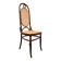 Chaises de salle à manger, bois courbé, M 17, dossier haut, 1 sur 4