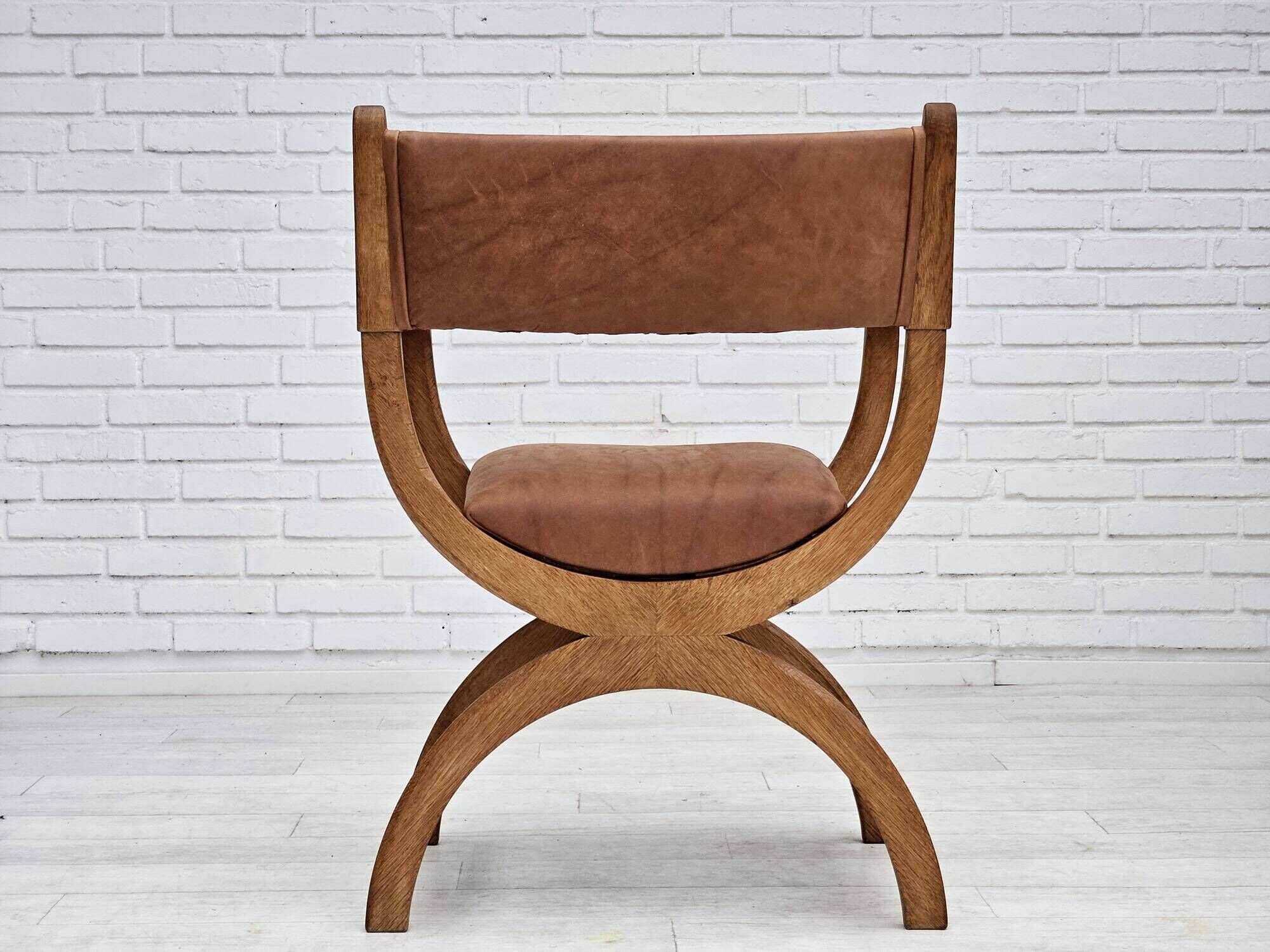 1960s, Danish design by Henning Kjærnulf, reupholstered lounge chair, model "Kurul".
