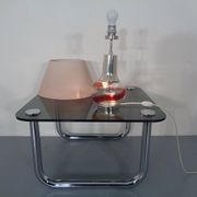 Italian Glass Floor Lamp, 1970s