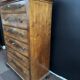 Chiffonnier en Placage de Noyer Style Restauration