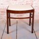 Art Deco Stool in Beech, Czech, 1920s