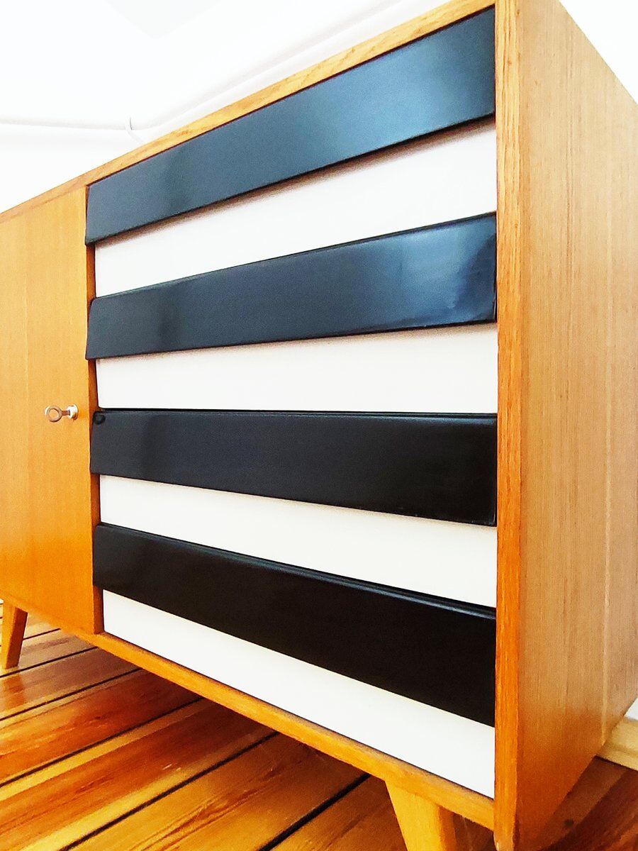 Czechoslovakian U-458 Chest of Drawers by Jiří Jiroutek for Interier Praha, 1960s