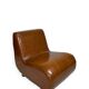 Curve armless armchairs, 1970s