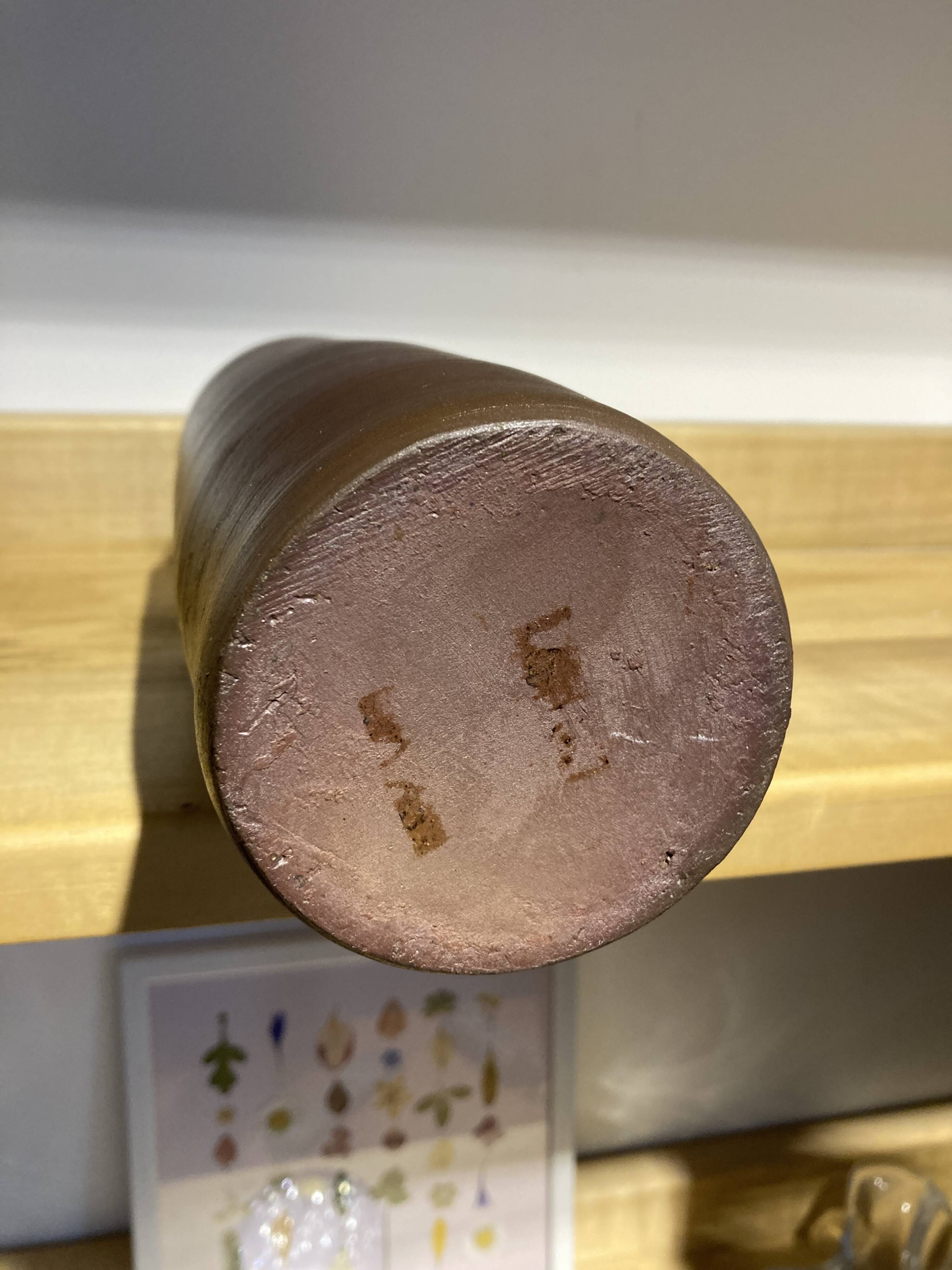 Bouteille en grès vintage