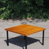 Table basse moderniste en palissandre de Rio, Mutz 1950s