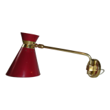 Diabolo arm wall lamp from the 50s