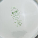 2 plates Hermès Peonies 27cm