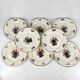 Set of 8 dessert plates "Agreste" Sarreguemines, 20th century