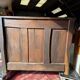 Antique solid oak sideboard