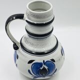 West German vase with handle