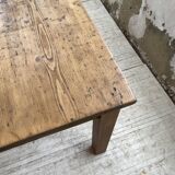 Farmhouse table in elm and pine 2m