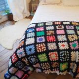 1970's crochet blanket - handmade