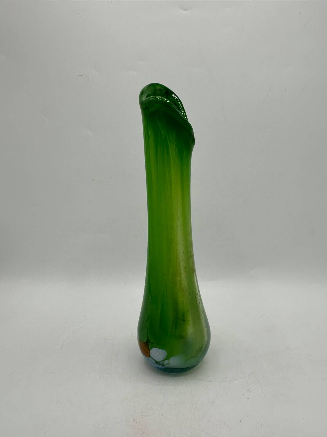 Blown glass vase