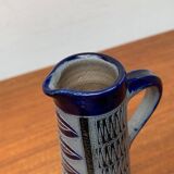Vintage German beer pitcher by Zoller Keramik, 1970s.