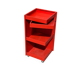 1970 metal trolley cart produced by Prisunic