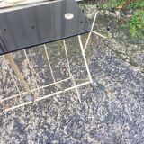 Floor lamp year 60 magazine holder