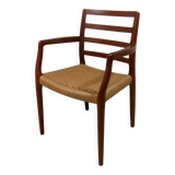 Chaise de bureau en teck modèle 68 de Niels Otto Møller pour J.L. Moller, Danemark