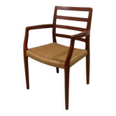 Chaise de bureau en teck modèle 68 de Niels Otto Møller pour J.L. Moller, Danemark