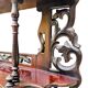 Napoleon III mahogany wall shelf