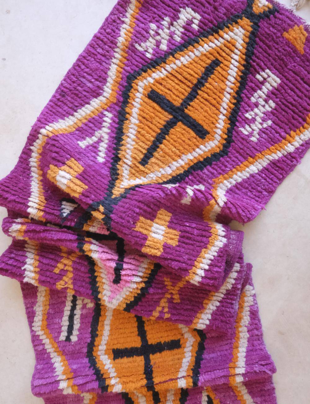 Berber Runner Rug - 505 x 79 cm