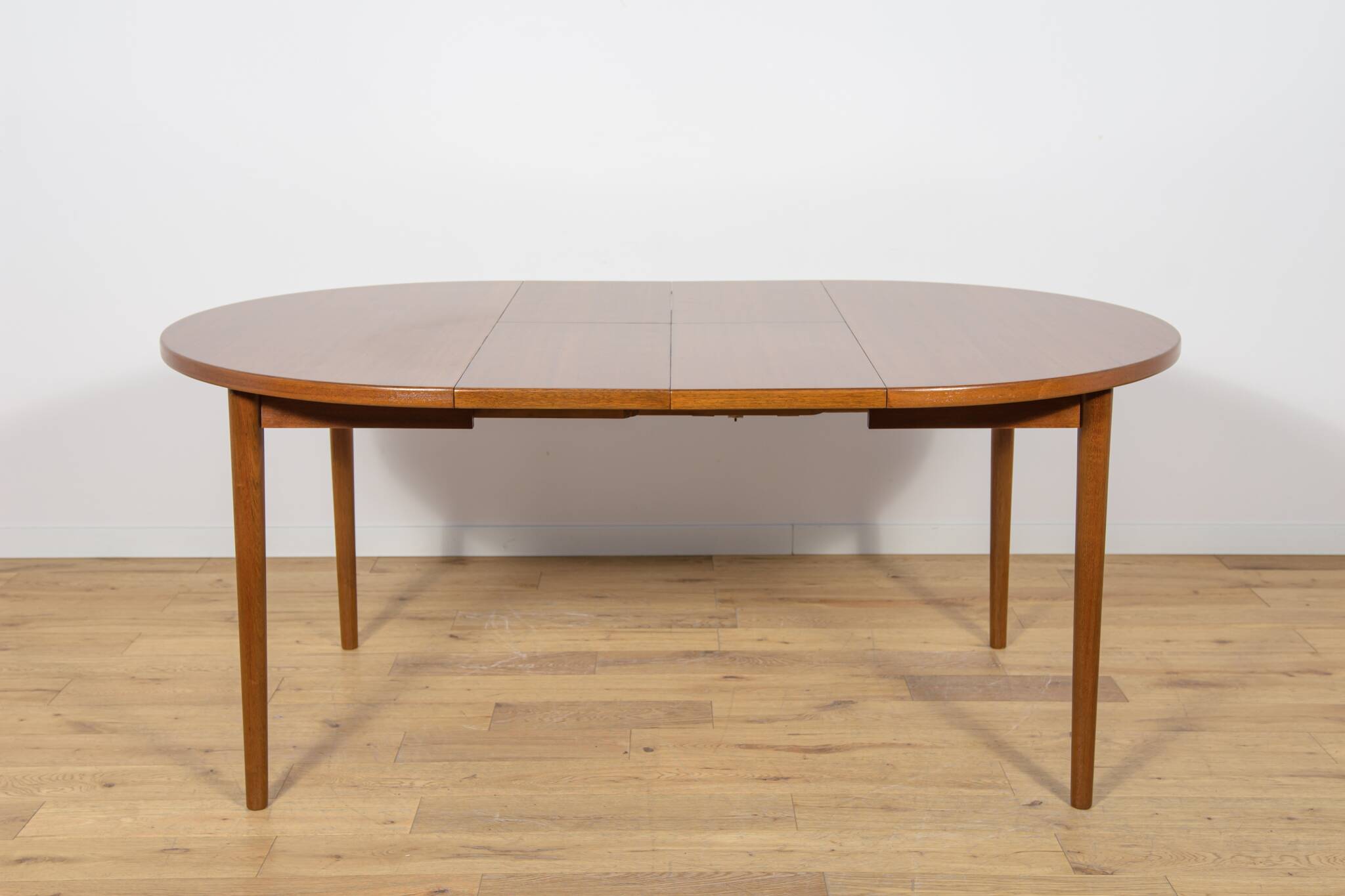 Mid-Century Round Teak Dining Table by Nils Jonsson for Hugo Troeds, Sweden