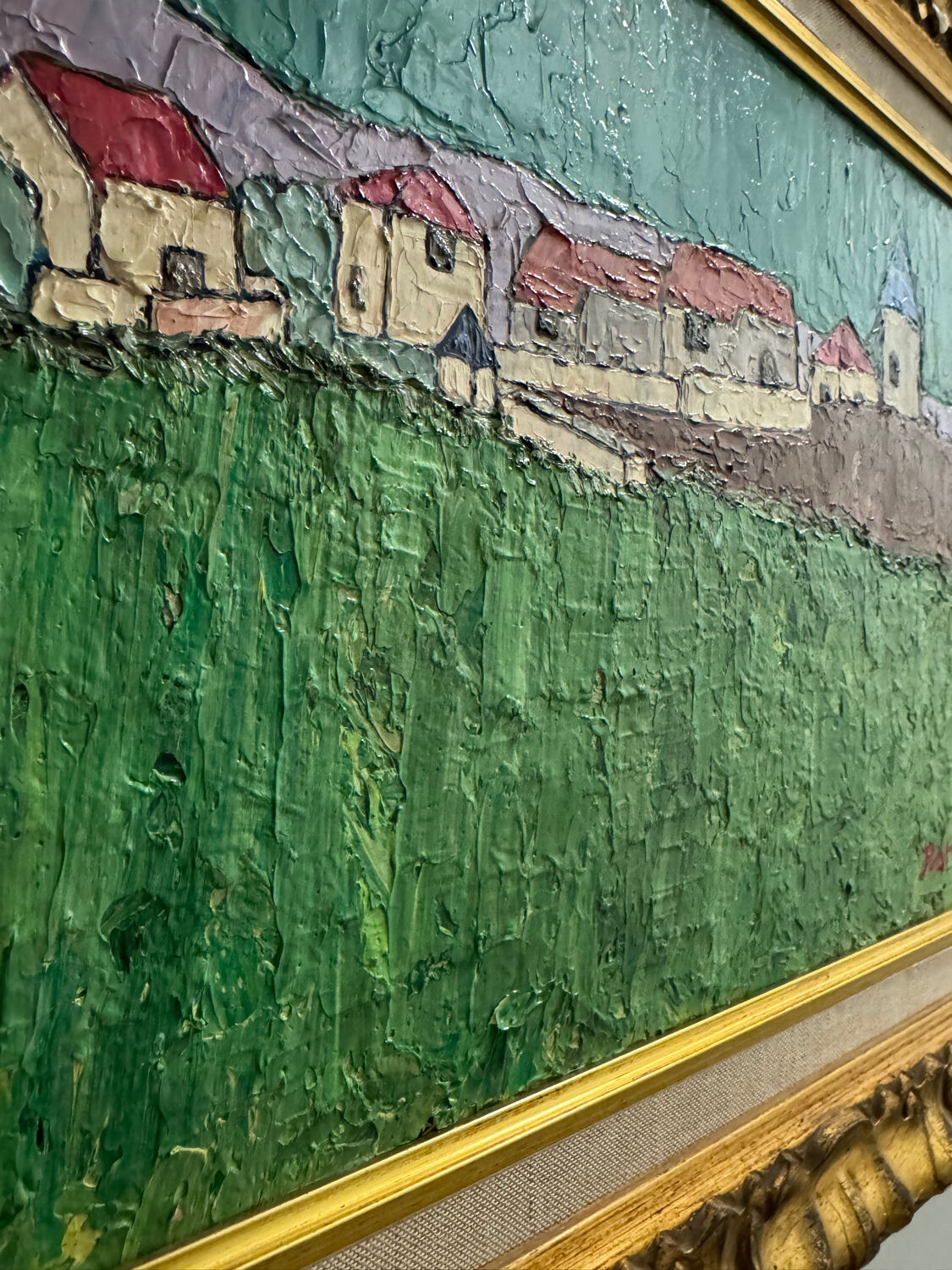 Post-Impressionist landscape painting