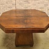 art deco table original veneer h70x126x110 possibility of putting a ra