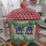 Vintage English cottage teapot