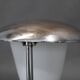 Napako Art Deco chrome and opal glass table lamp, Czechoslovakia 1930s