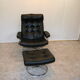 Vintage leather armchair